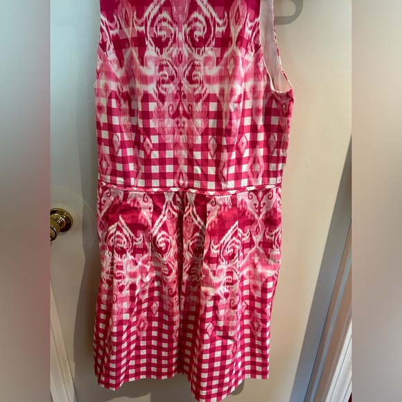 Tahari Dresses & Skirts - Tahari pink and white muted midi dress